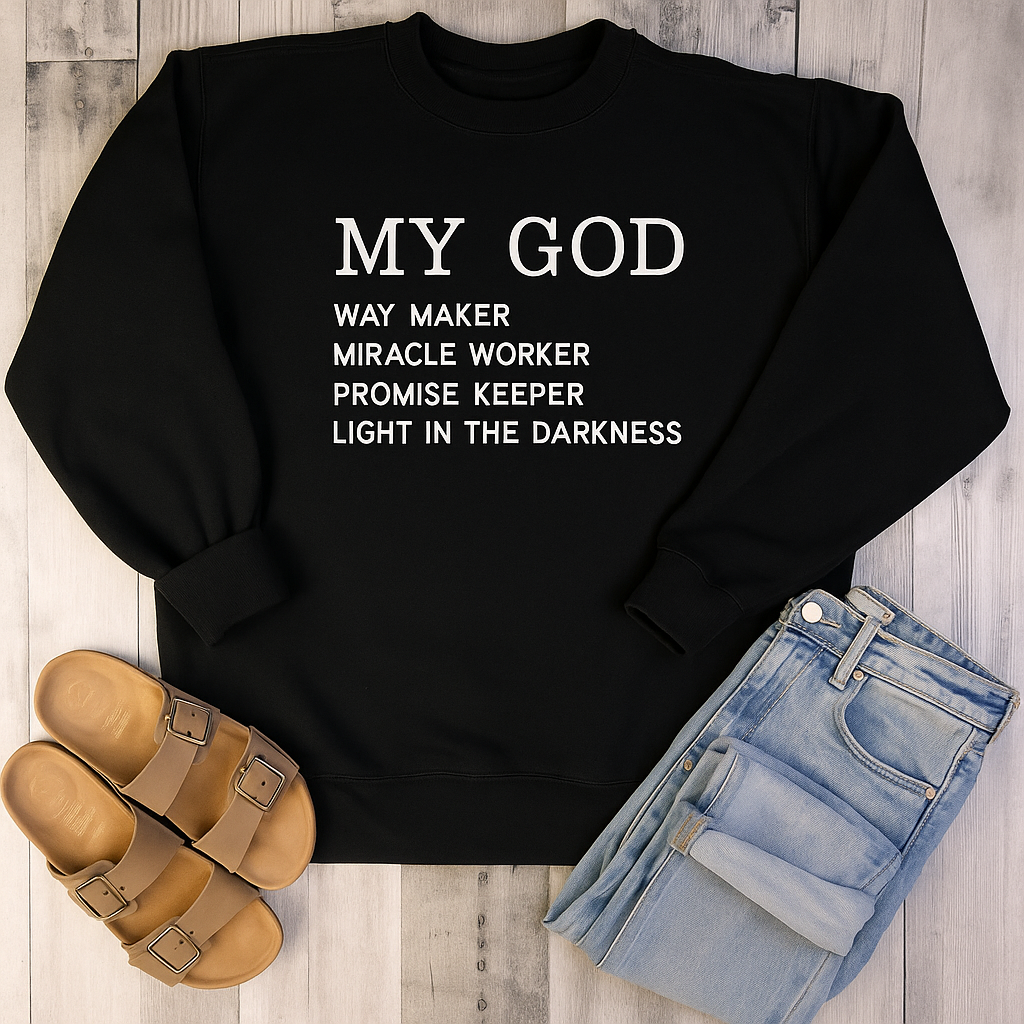 My God Way Maker Sweatshirt