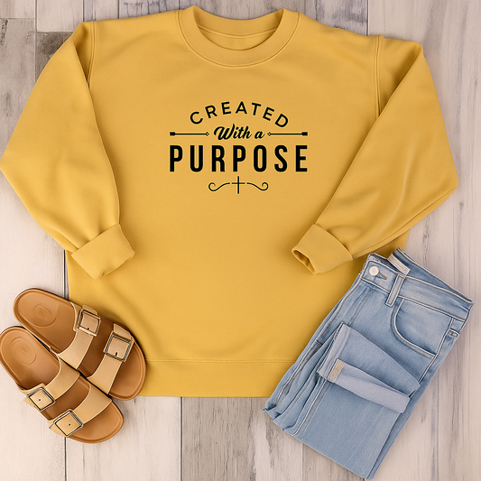 Created With Purpose Sweatshirt